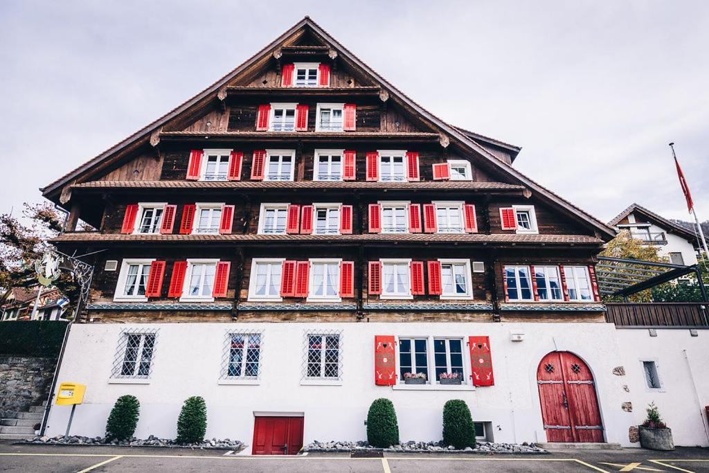 The Boutique Gasthaus Engel Walchwil Exterior foto